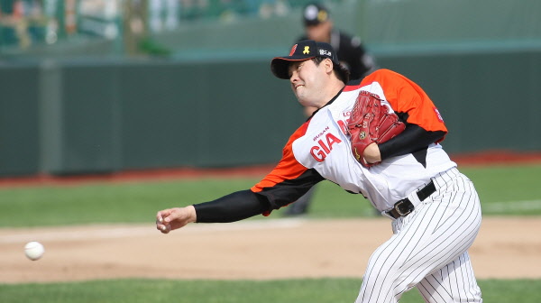 정대현선수의 역투